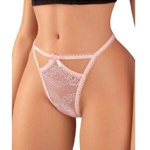 Sexy Thong T Back Low Waist Panties G-String Underwear Pink NWT